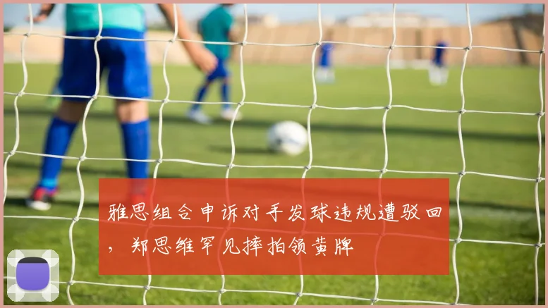 雅思组合申诉对手发球违规遭驳回，郑思维罕见摔拍领黄牌